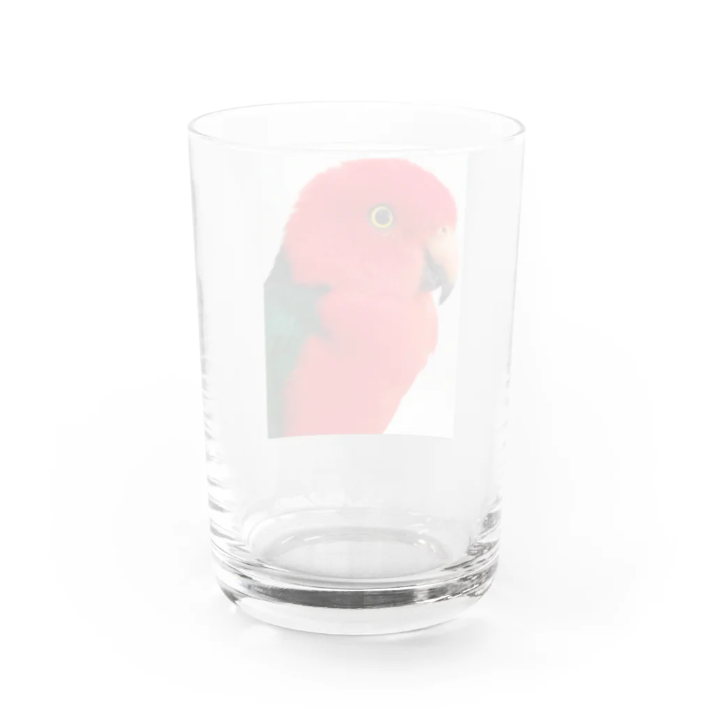 がっちゃんとアラレと小福の横向きがっちゃん Water Glass :back