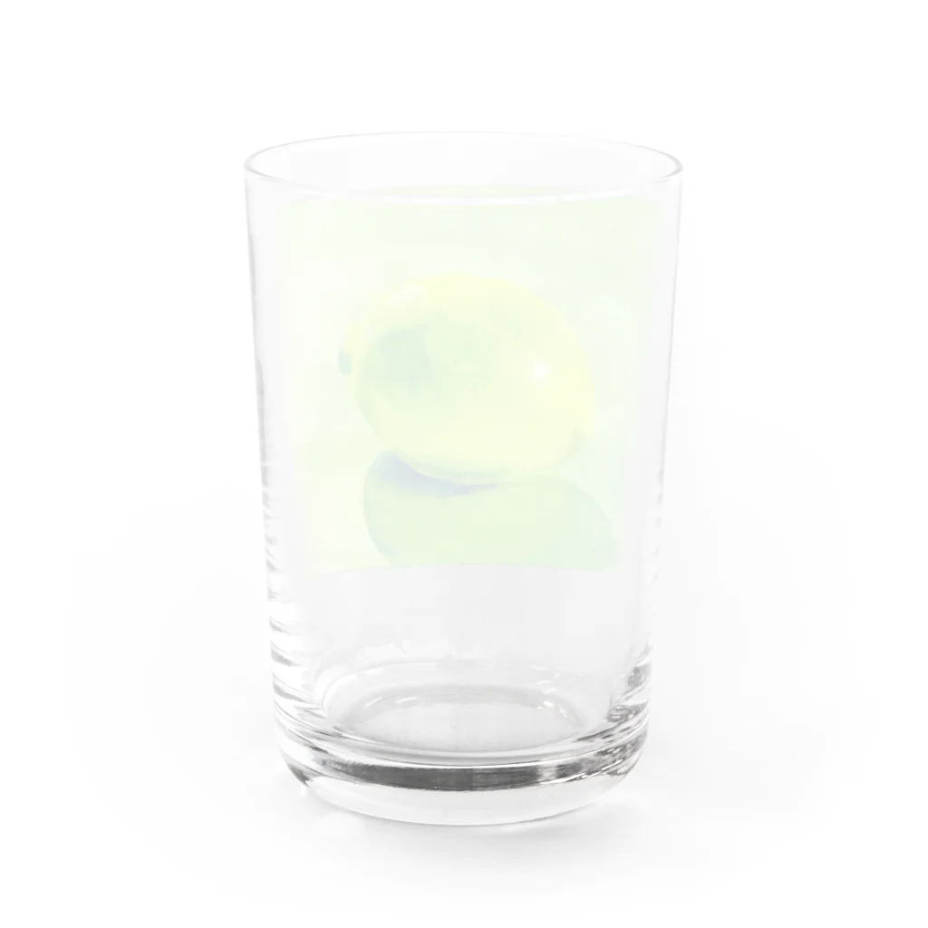 かよコーンショップの名も無きレモン Water Glass :back