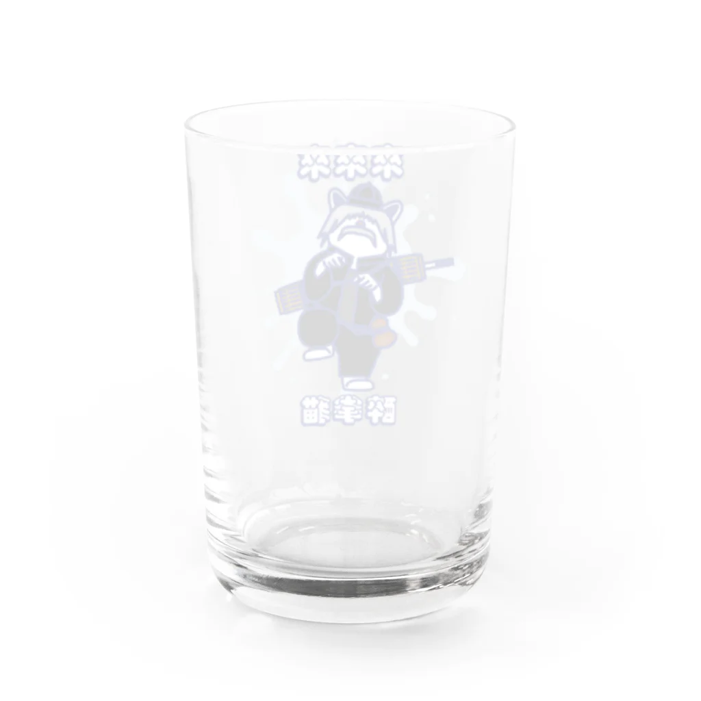 中華呪術堂（チャイナマジックホール）の【カラーver.】來來來！醉拳貓  Water Glass :back