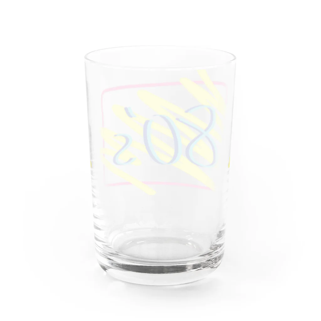 YAGEN's Baseの80's  Water Glass :back