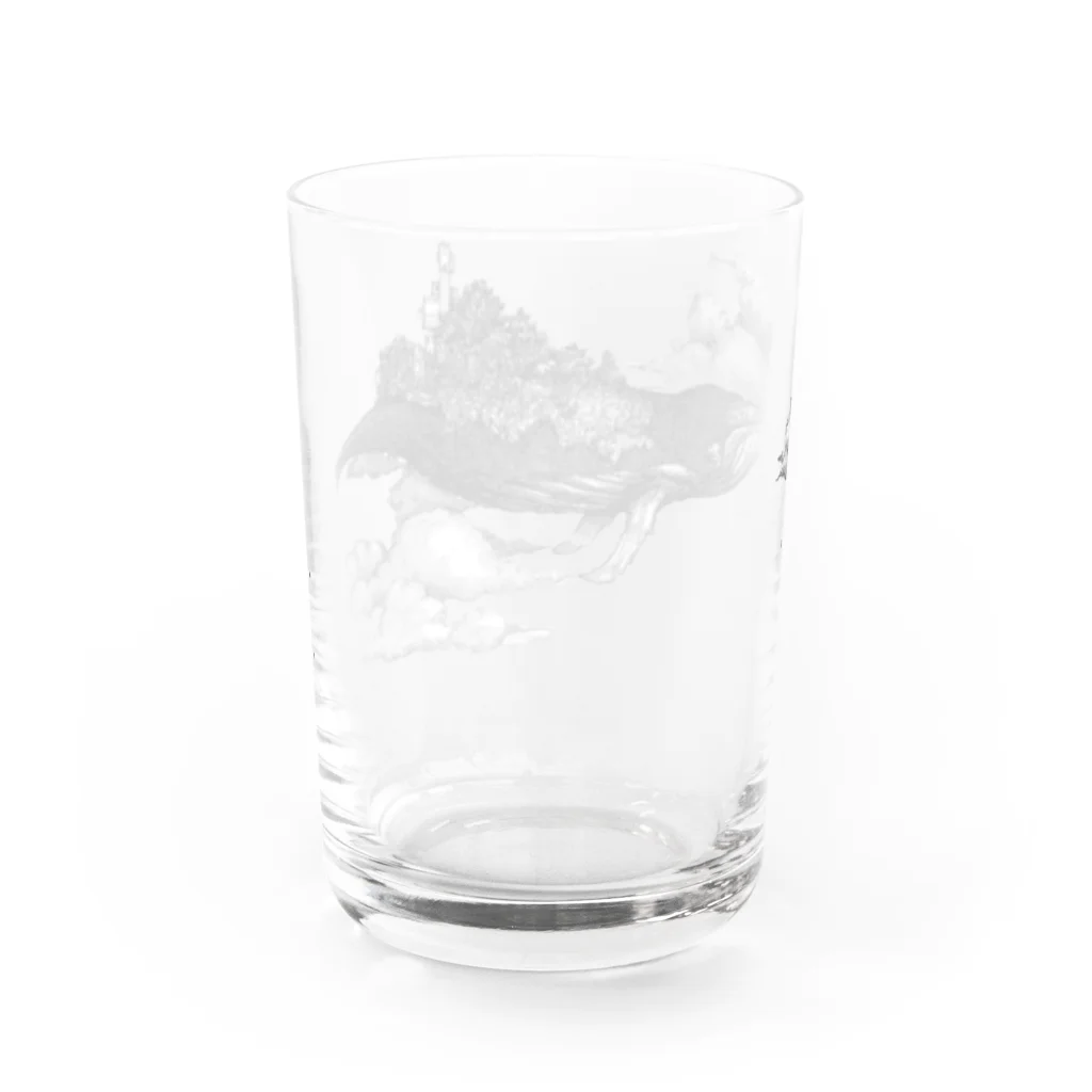 西本百合の嵐の前日 Water Glass :back