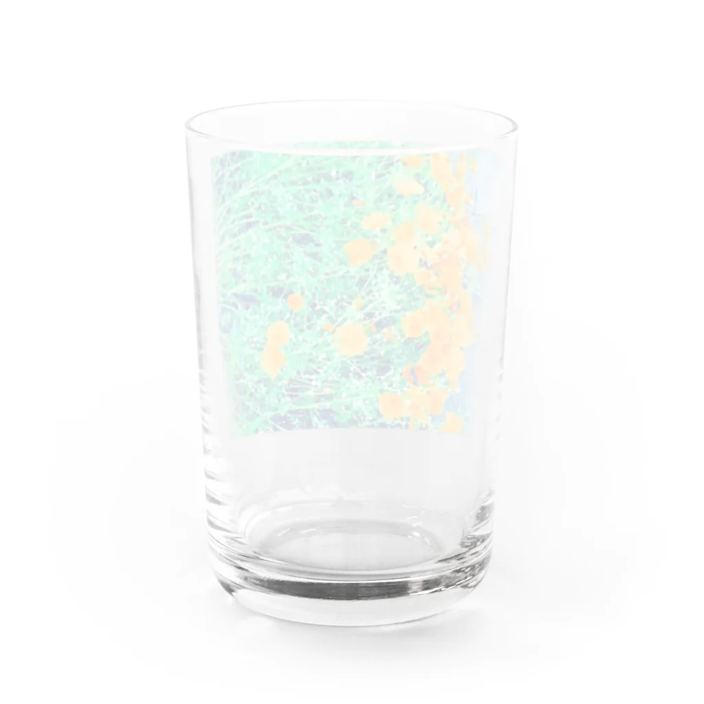 yunyunlivvyのCalifornia poppy Water Glass :back