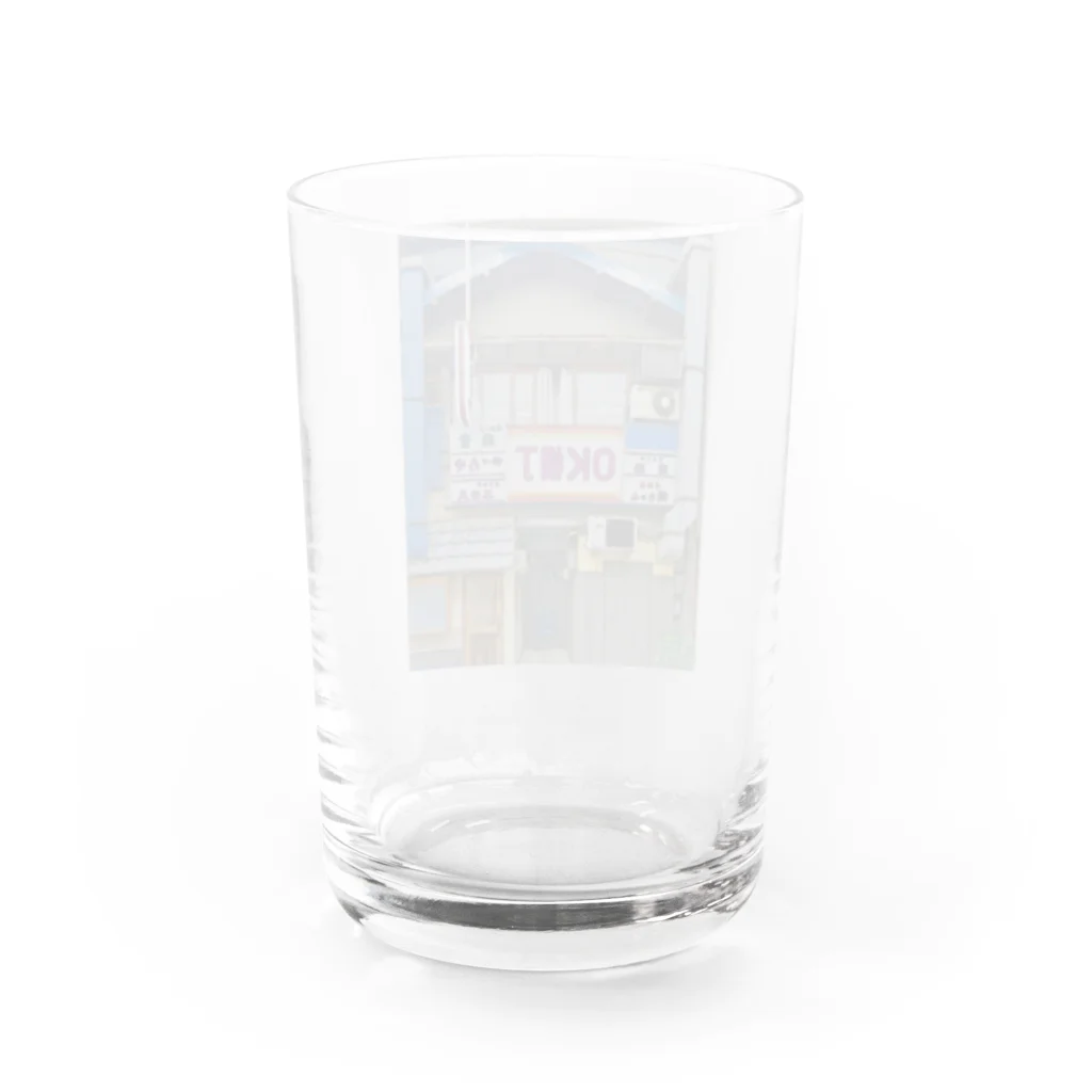 T散歩のOK横丁 Water Glass :back