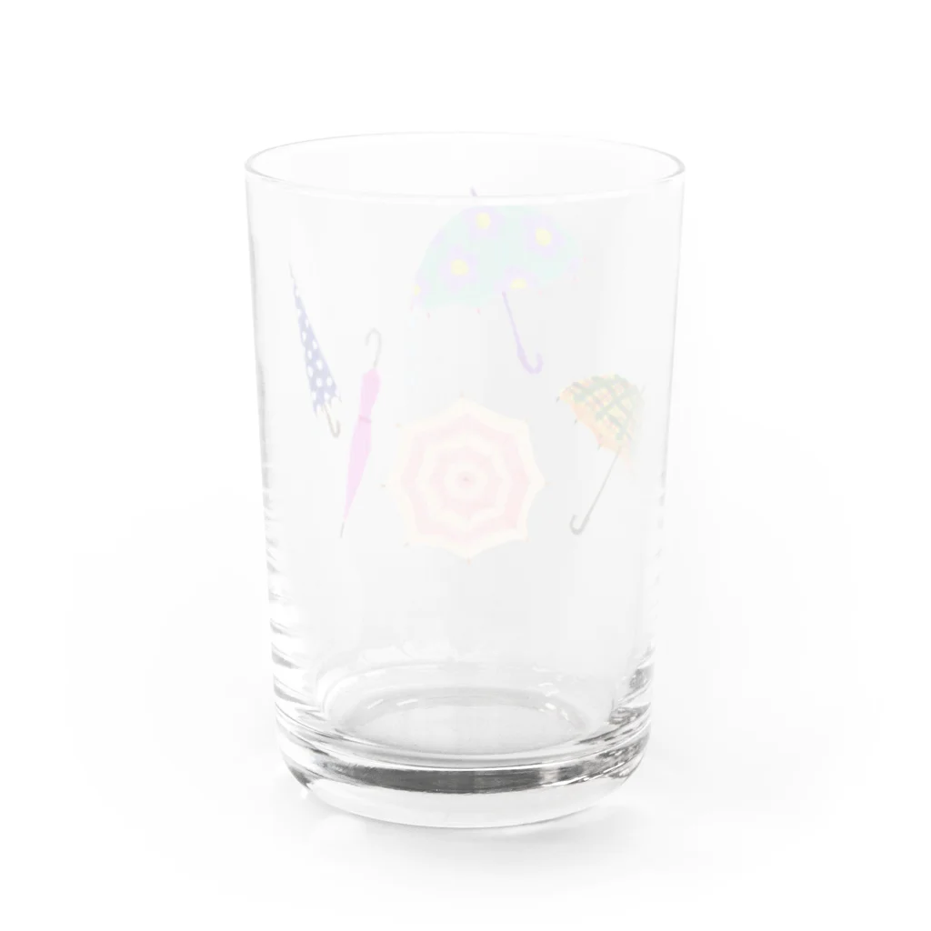 mi. （エムアイドット）の傘いろいろ Water Glass :back