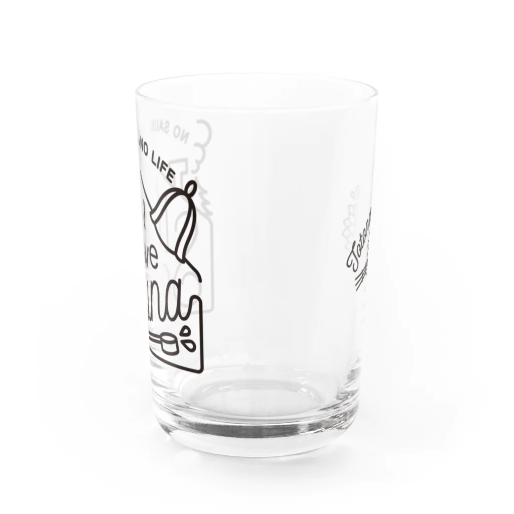 【公式】まるいねこのサウナー Water Glass :back