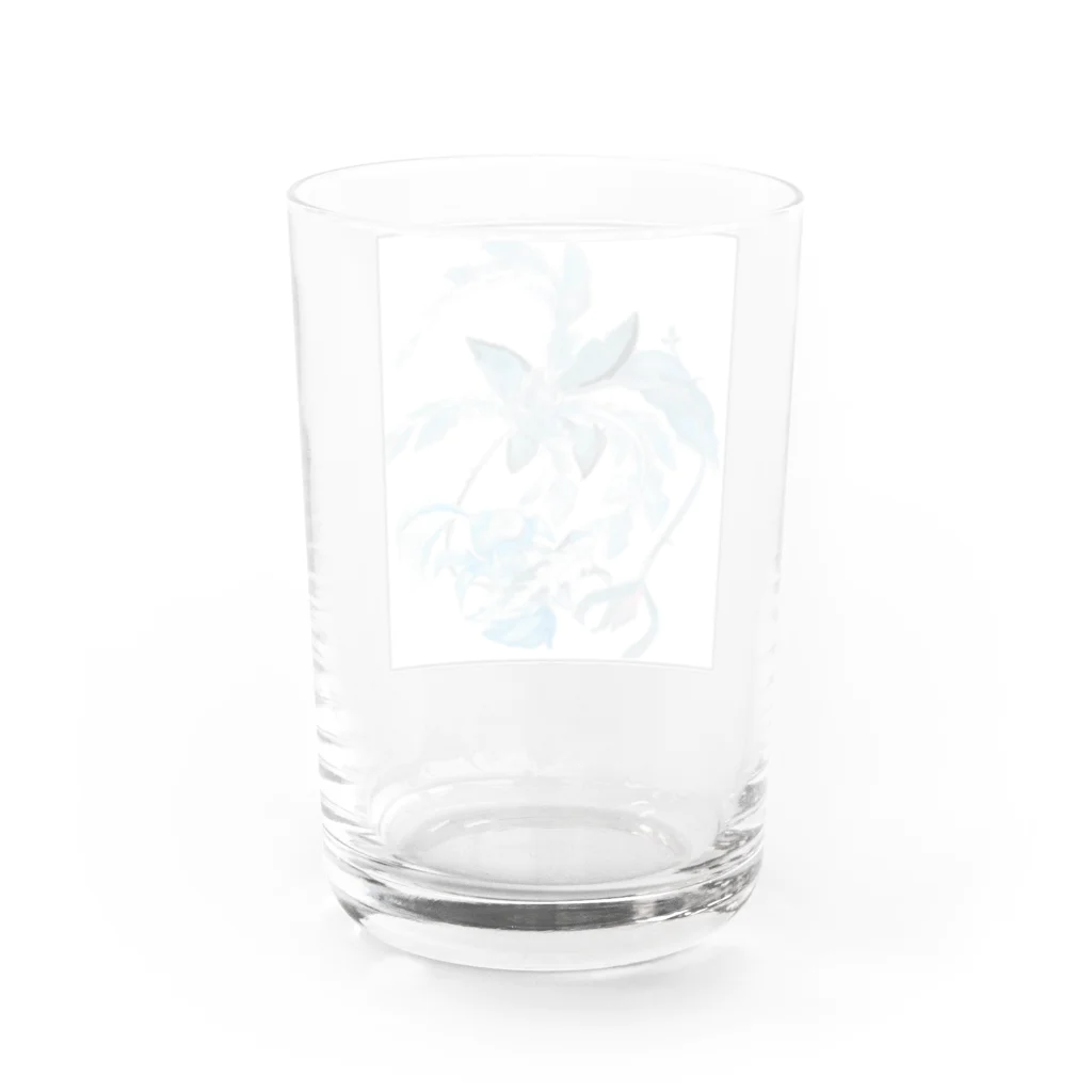 カンザシフウチョウの涼しげな何か Water Glass :back