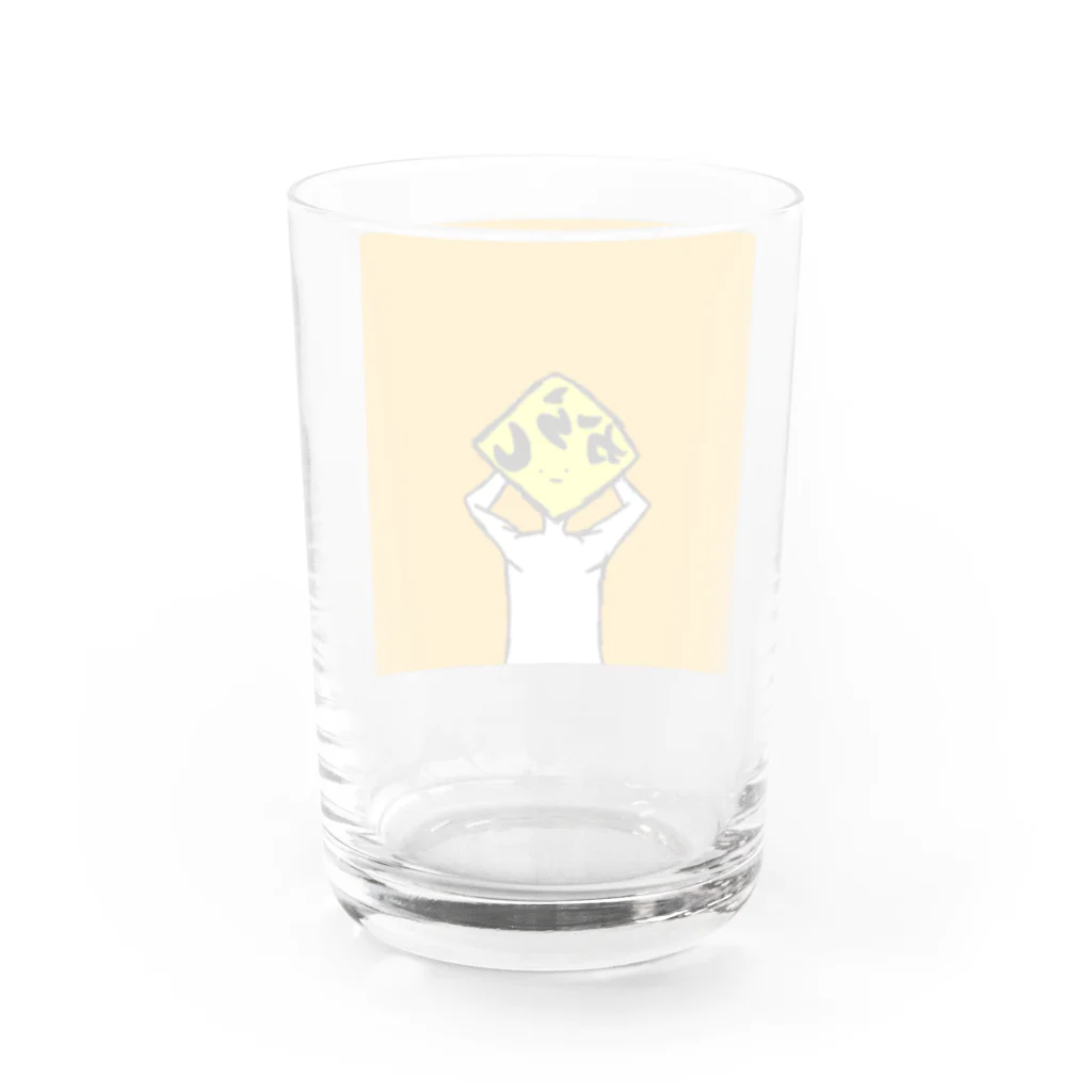 ゆーこ☆の納豆のからし Water Glass :back