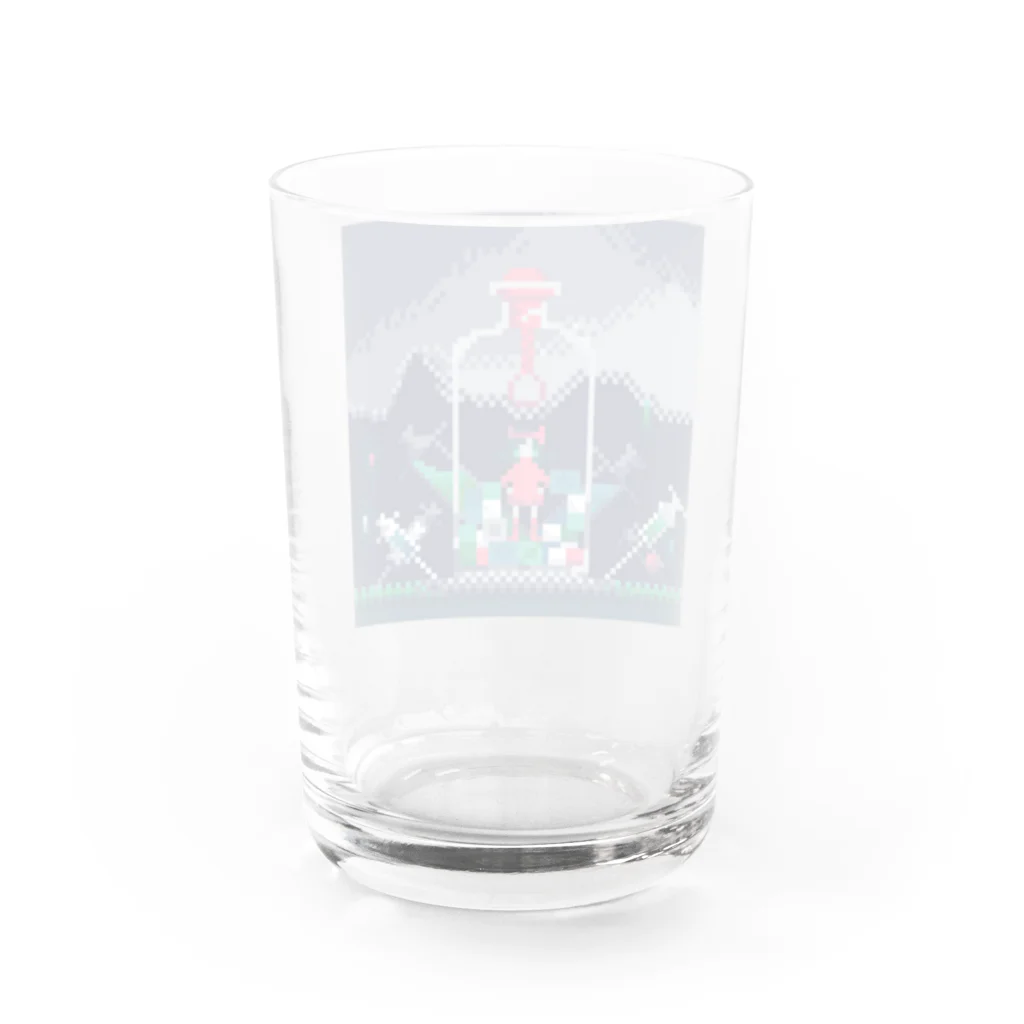 地雷女まお🖤🗝🧸のドット絵たち Water Glass :back