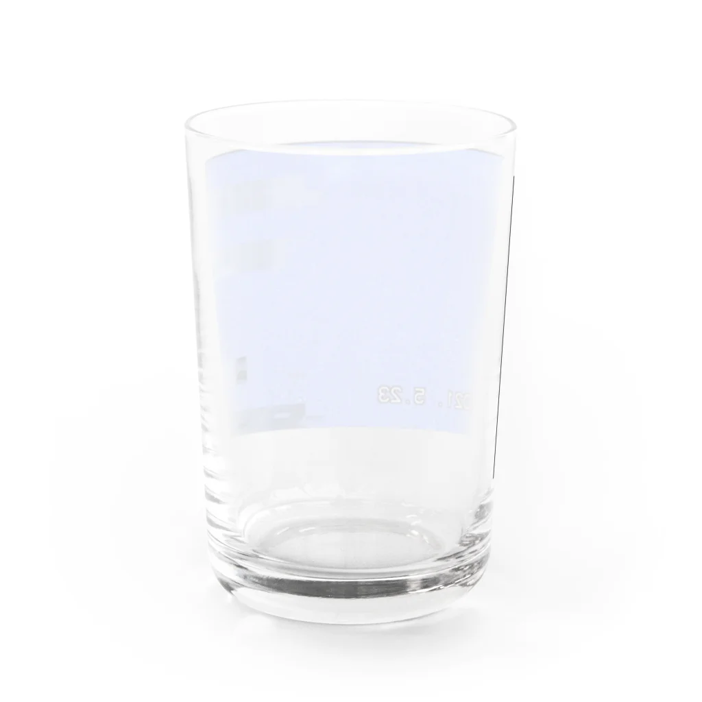 ディスク百合おんのminiDVテープ「天然グリッチ（青）」 Water Glass :back