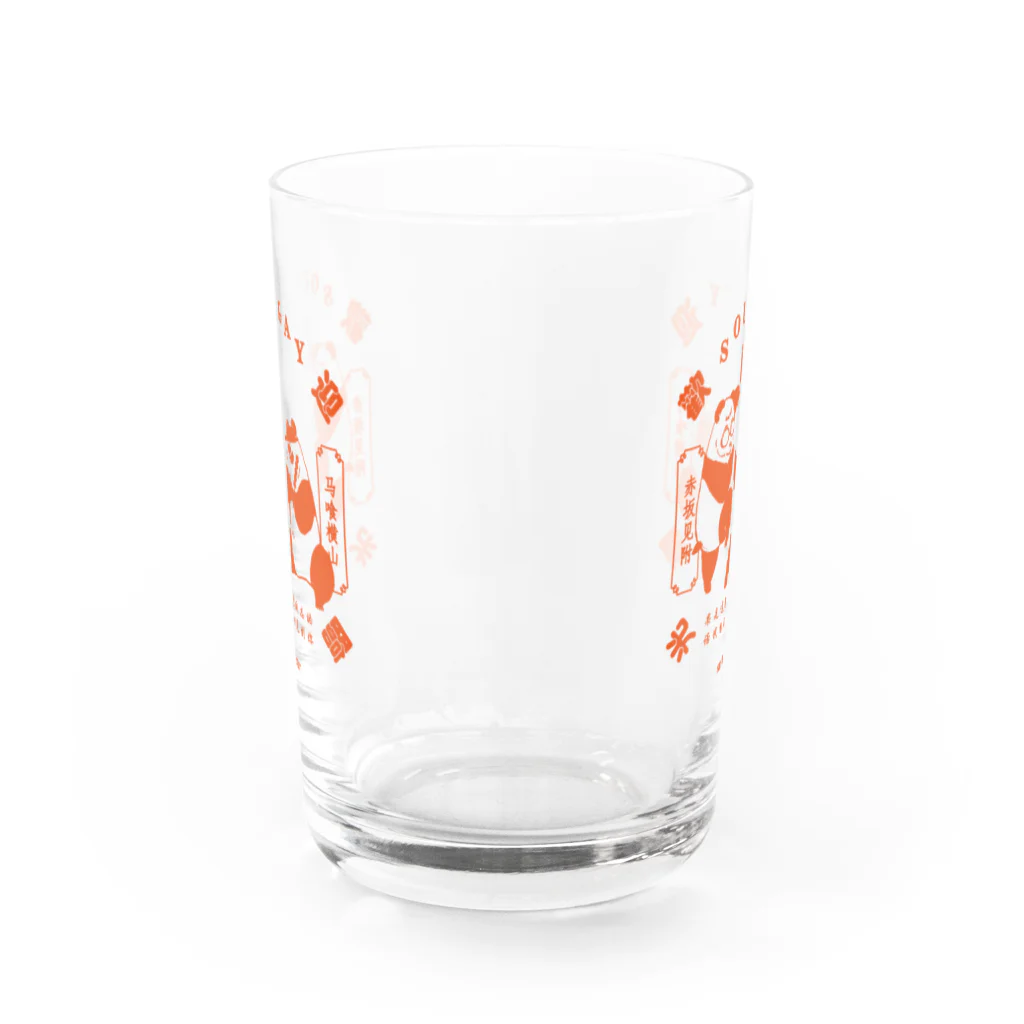 そういうゲイならもう一度逢いたいの中華風大熊猫 Water Glass :back