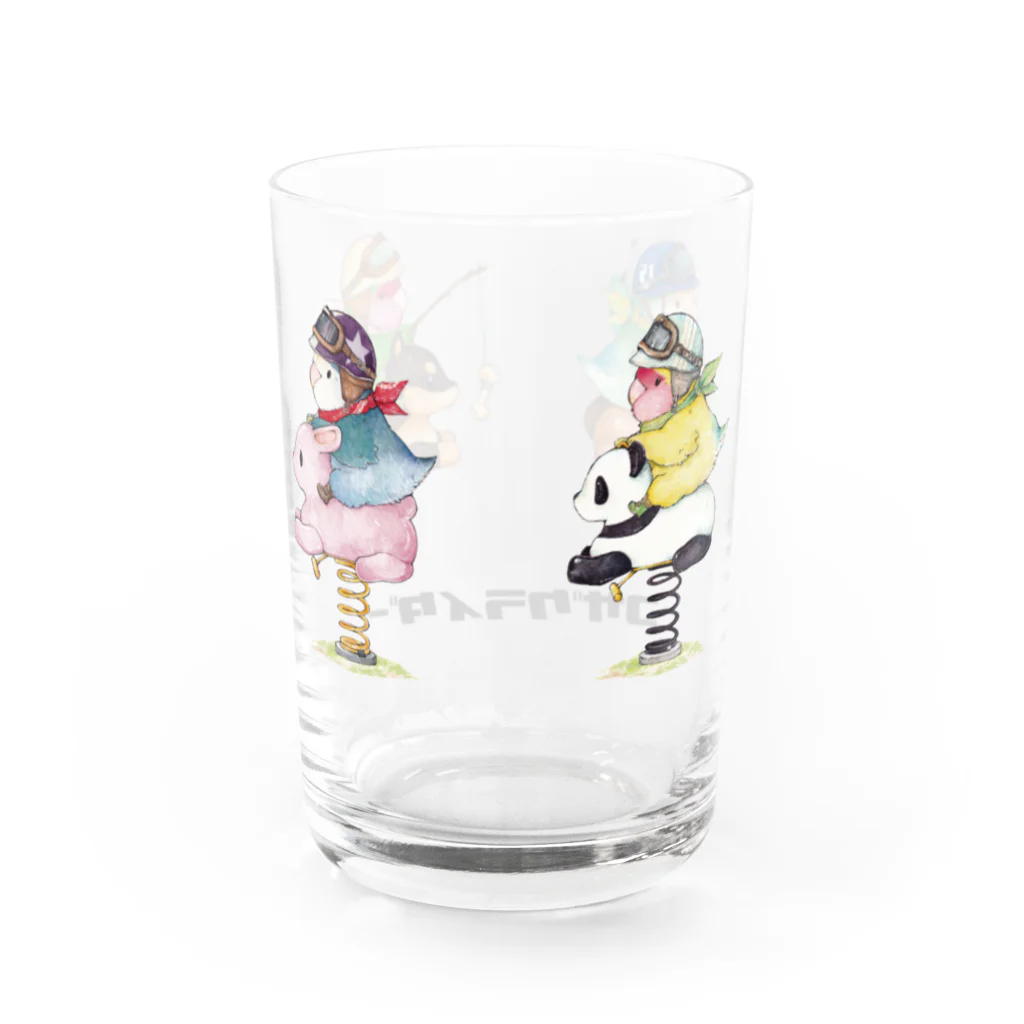 ゆとり屋のコザクライダー Water Glass :back