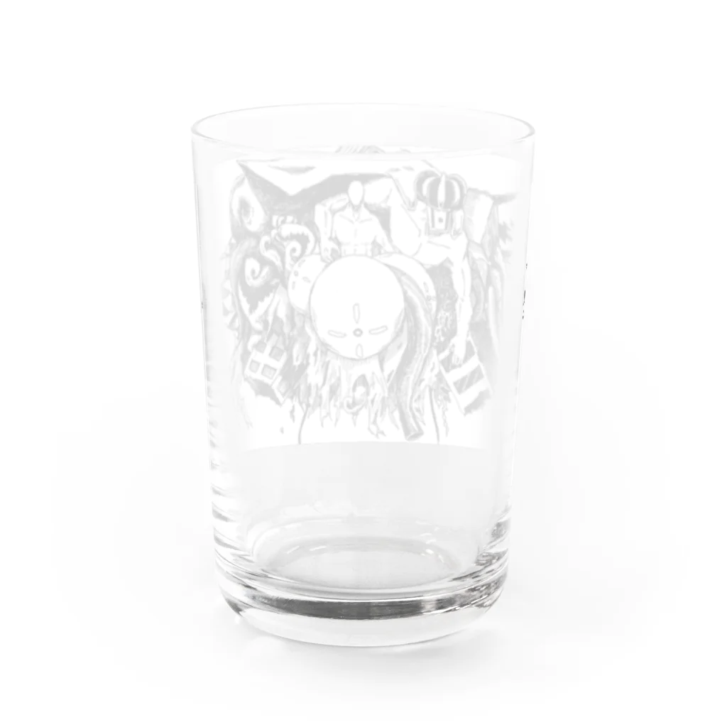 jipperの人生ショップの世界滅亡 Water Glass :back