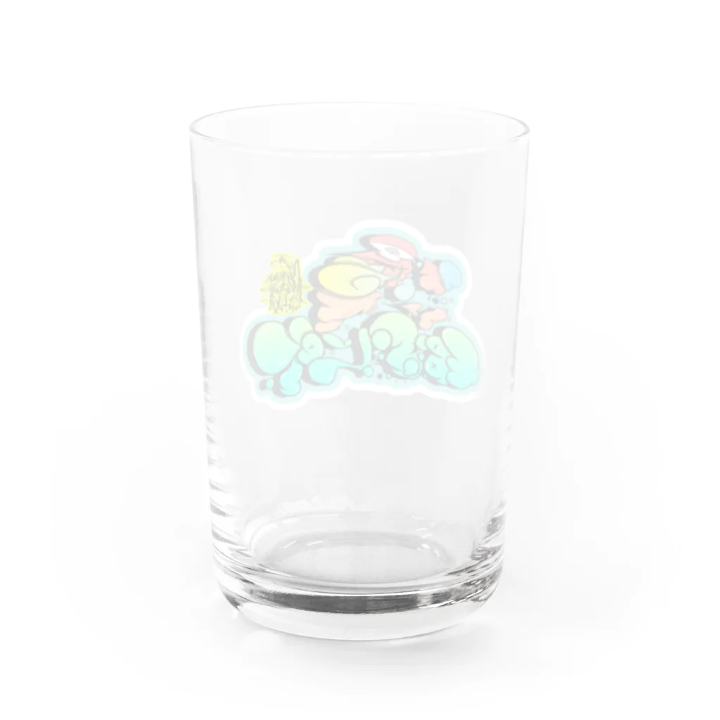 Sarbaqueのえびえび Water Glass :back