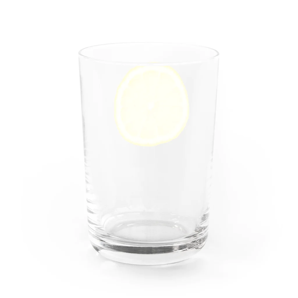 aicecreamのレモンスカッシュ🍋 Water Glass :back