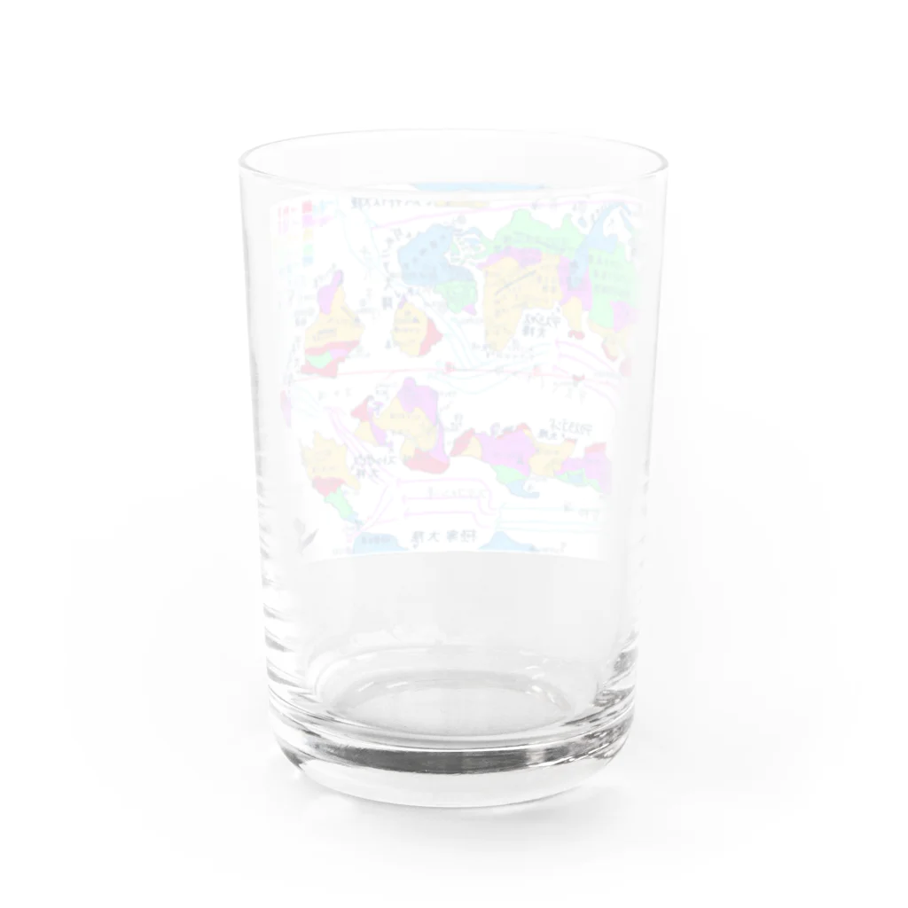 スビズンラ店の架空地図 Water Glass :back