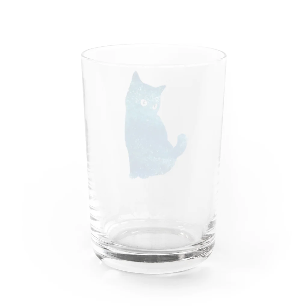 WAMI ARTの宇宙猫 Water Glass :back