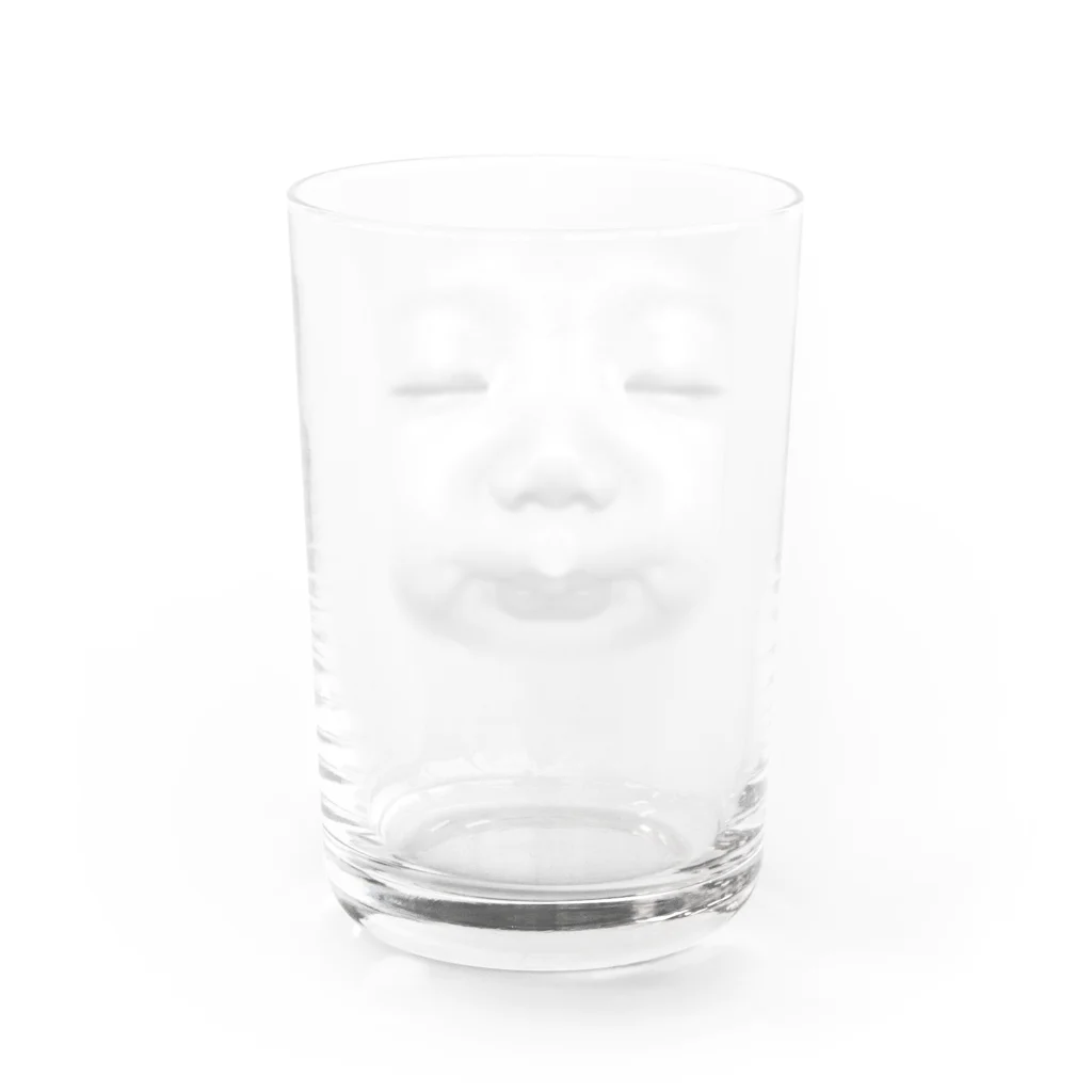 emuzu worksのBuddha baby Water Glass :back