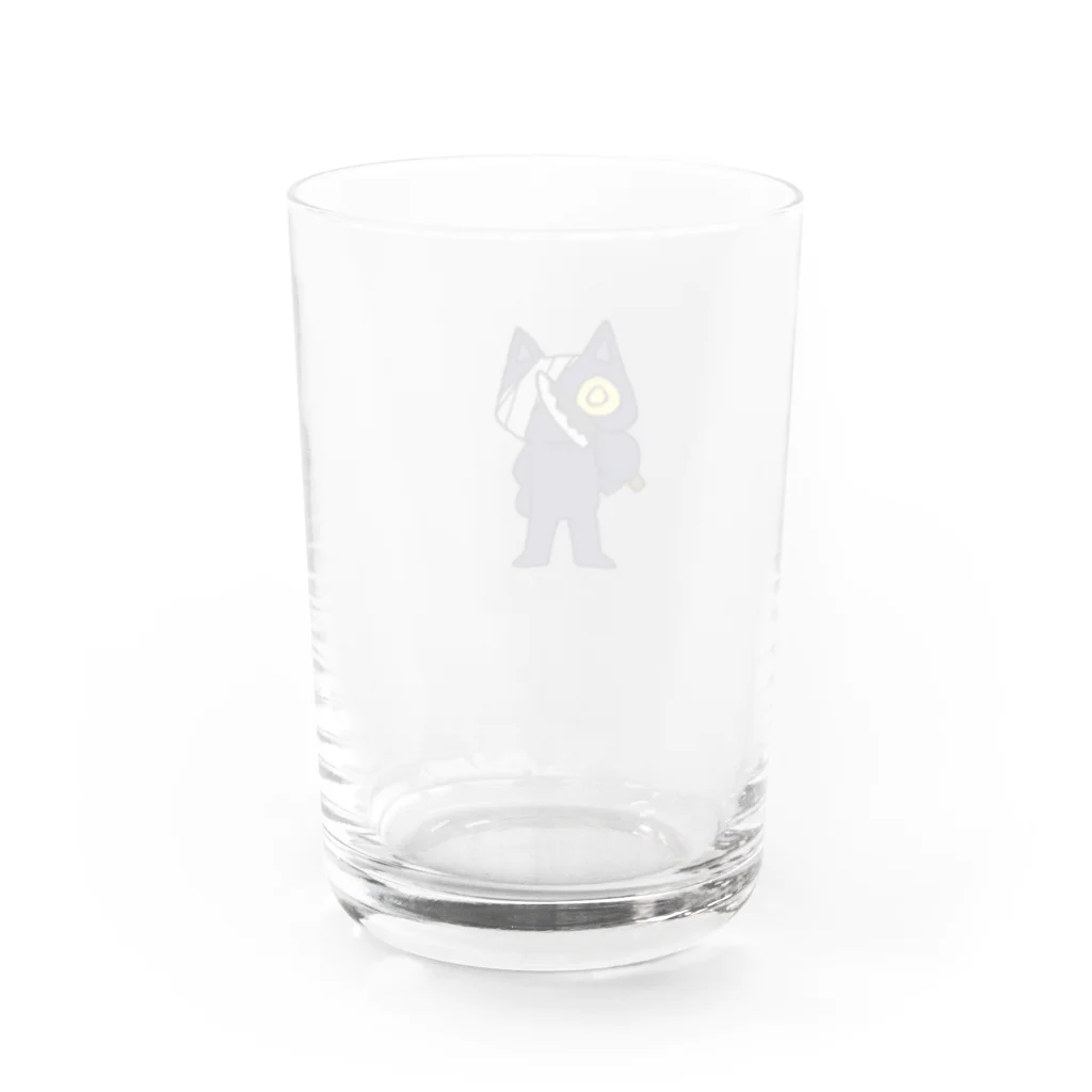 Nigoriの歴戦ねこ＿グラス Water Glass :back