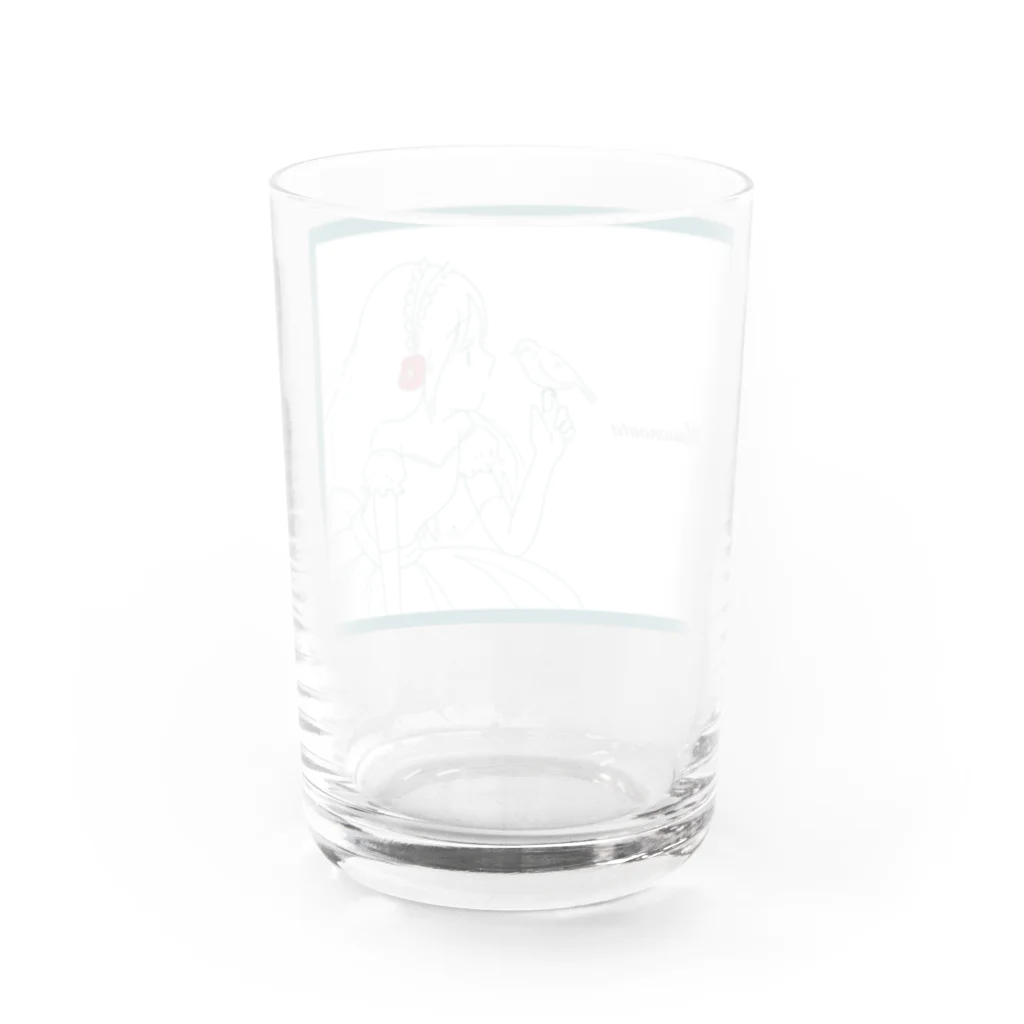 みんなのうたの【みんなのうた】椿のお姫様 Water Glass :back