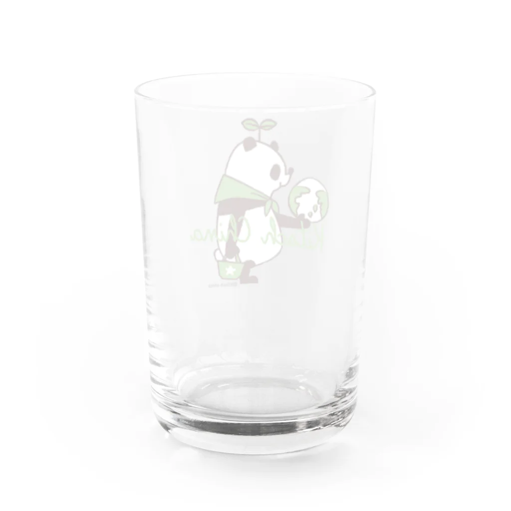 キッチュのSAVE PANDA Water Glass :back