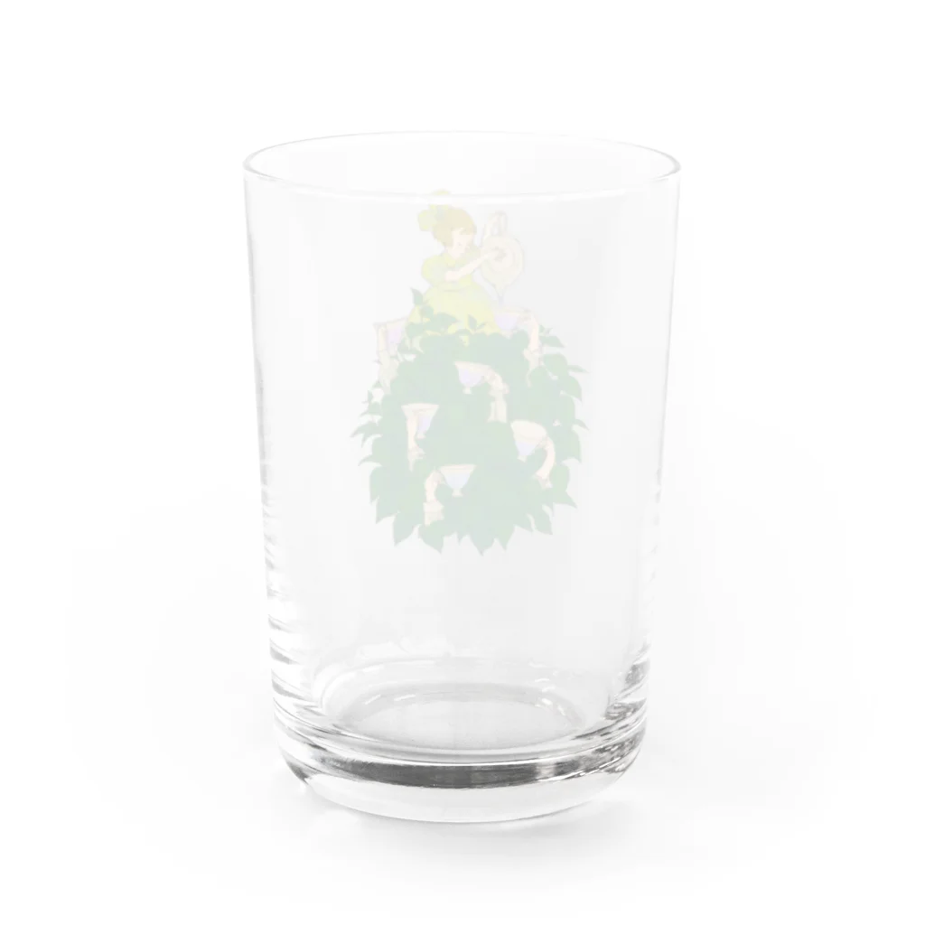 くらはしれいの紫陽花 Water Glass :back