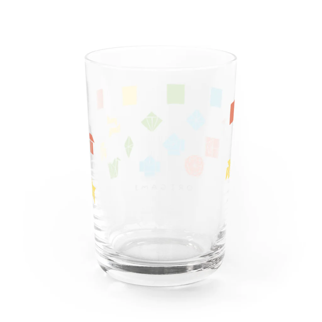 汝のおりがみ Water Glass :back