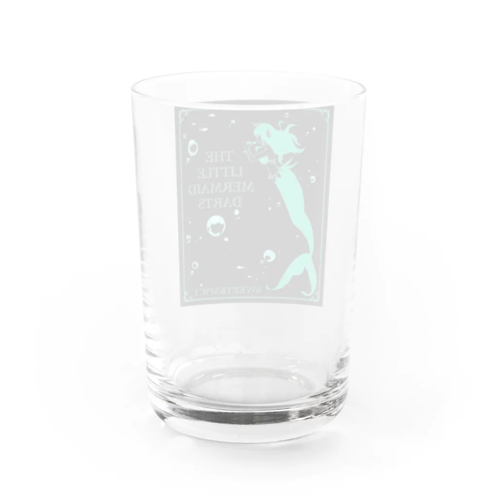 SWEET＆SPICY 【 すいすぱ 】ダーツのアクアダーツ　-人魚姫- Water Glass :back