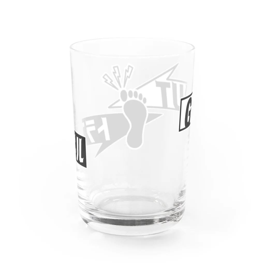 くいなの母のGOUT(痛風)トラブル Water Glass :back