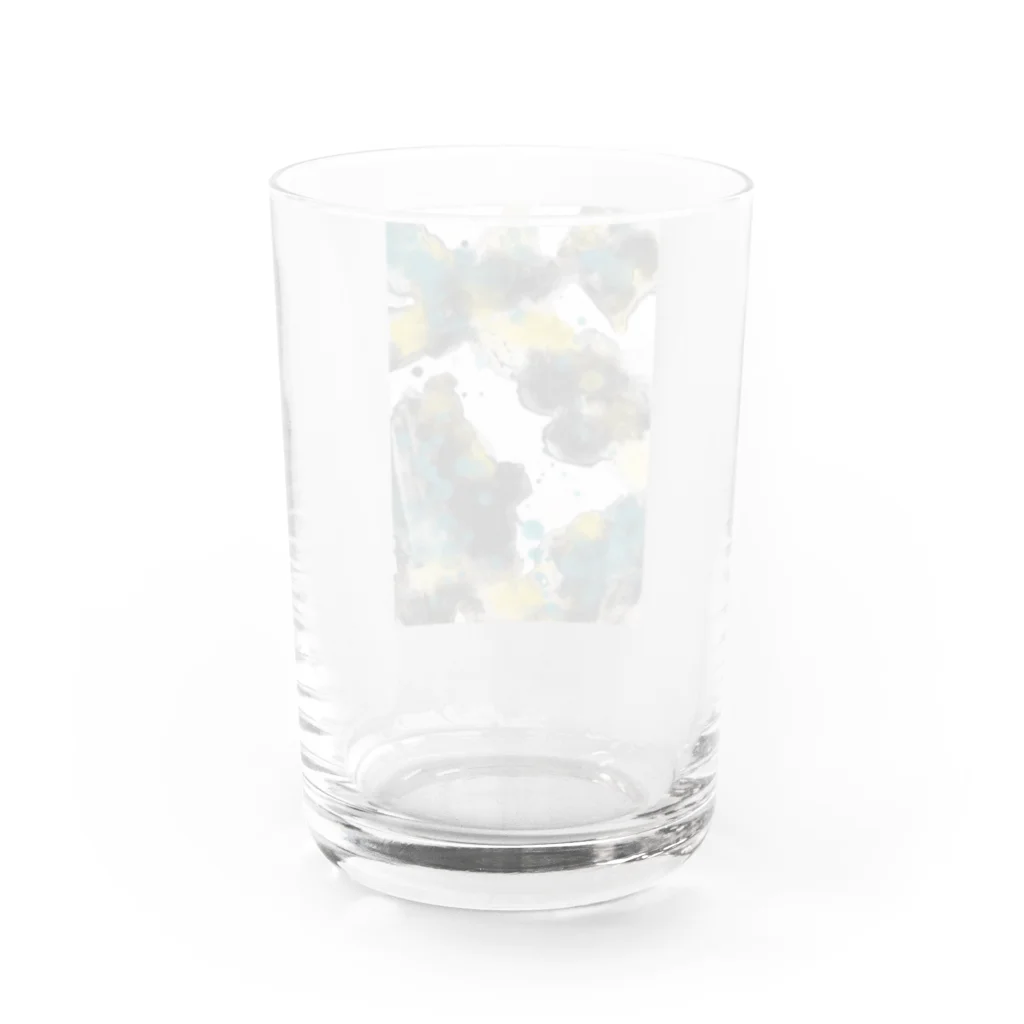 高田弐式のMixing colors  Water Glass :back