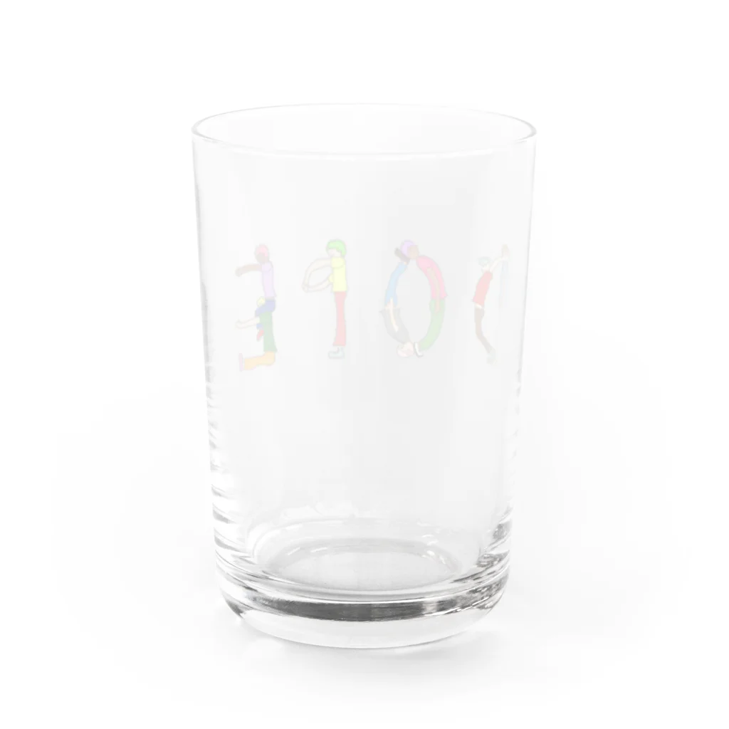 微4°のDOPE Water Glass :back