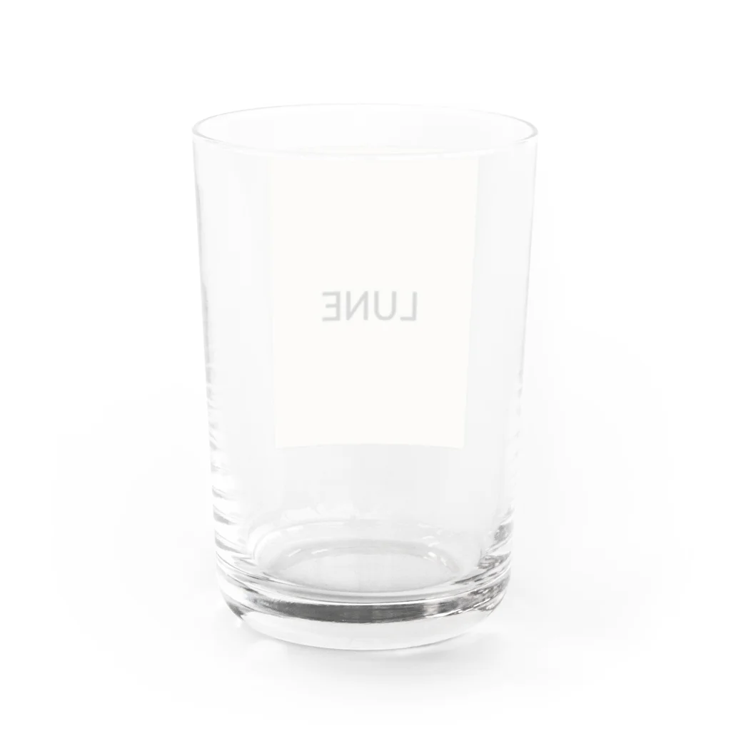 LUNEのシンプルアイテム Water Glass :back