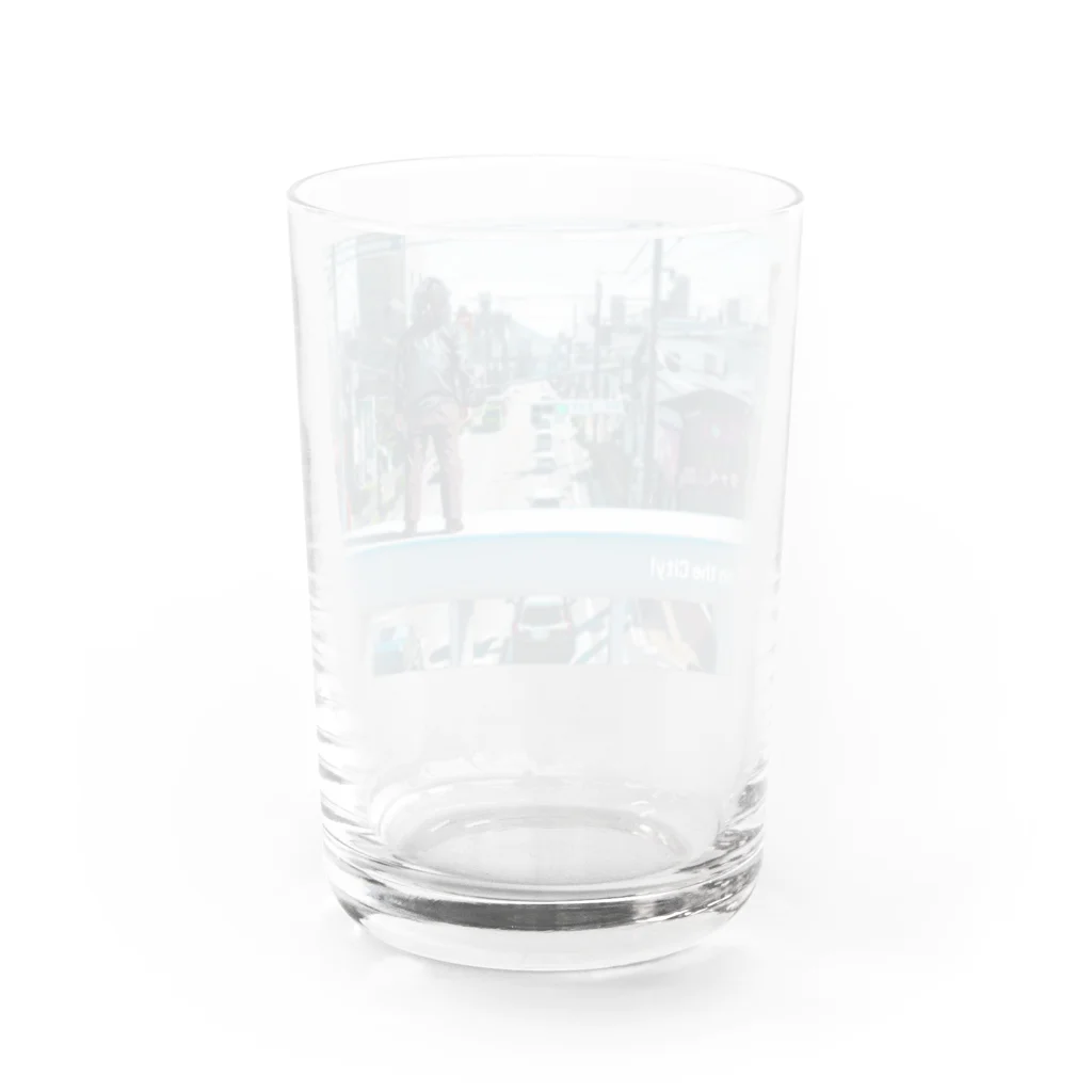 PARISshopのPARIS on the City!×コサカダイキ「愛の爆心地」 Water Glass :back