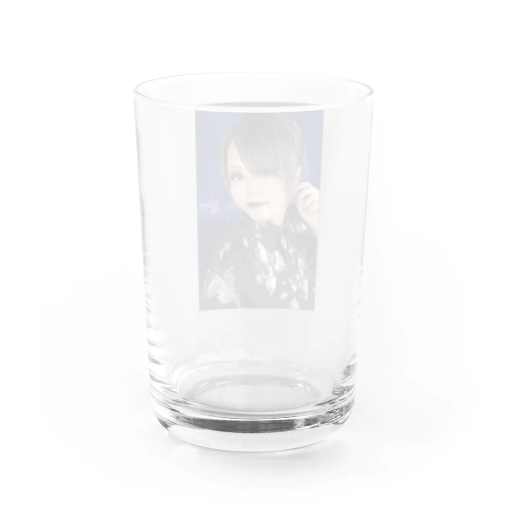 王鑾天満(天満にゃん)おうらんてんまの天満にゃんグッズ1 Water Glass :back