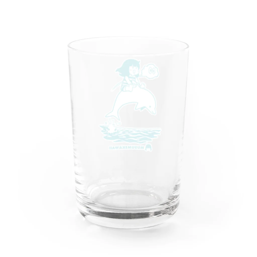 MUSUMEKAWAIIの0608世界海洋デー Water Glass :back