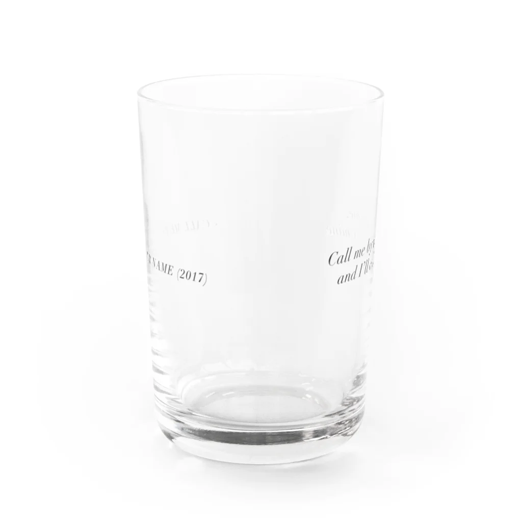 bellecrybabyのcall me by your name  Water Glass :back