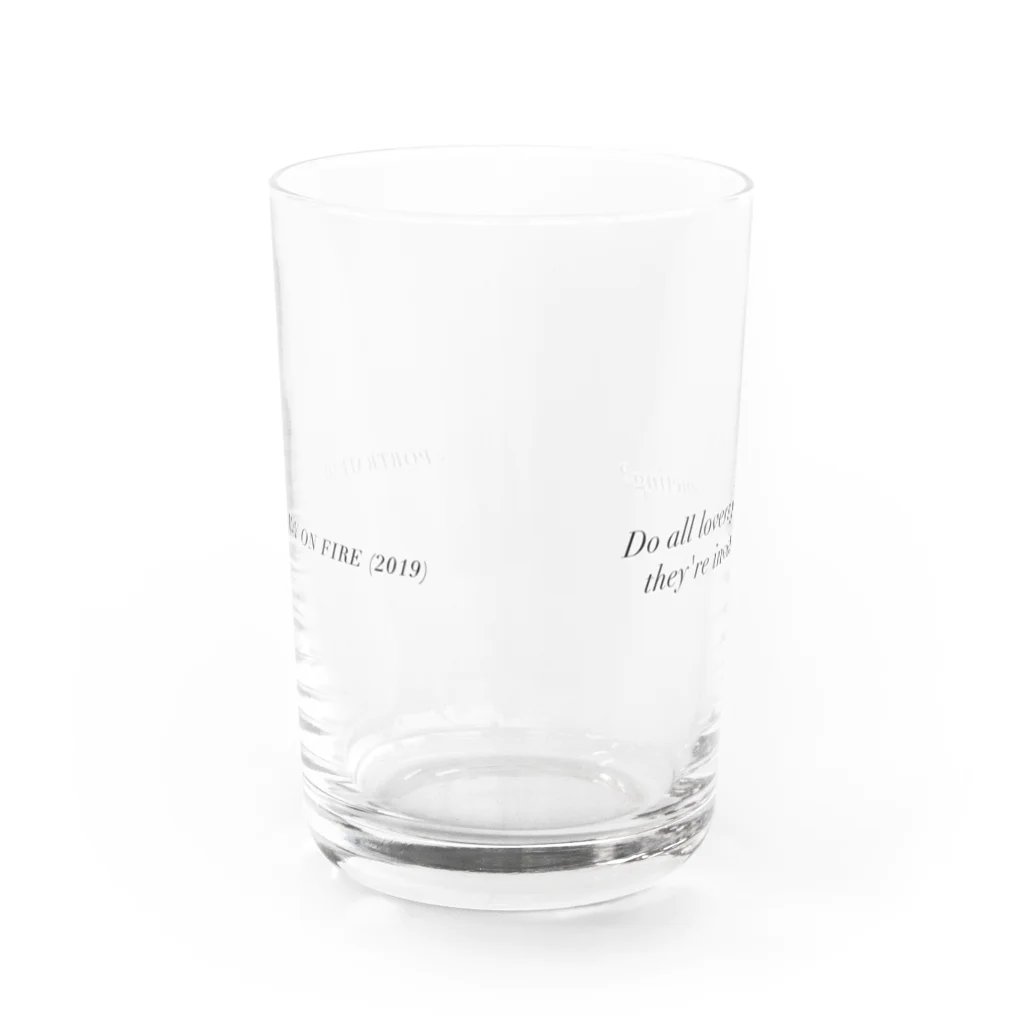 bellecrybabyのPortrait of a lady on fire  Water Glass :back