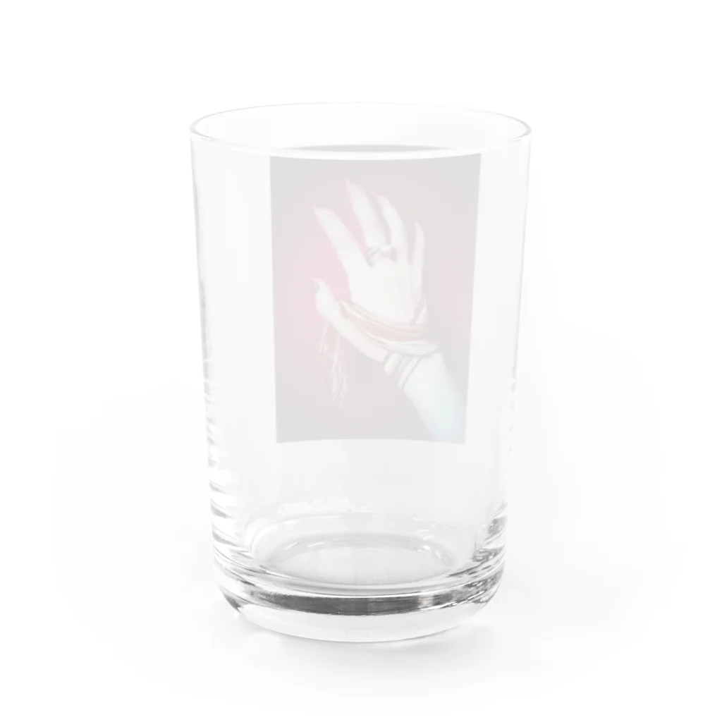 美美奴屋の手ヲ飾ル Water Glass :back