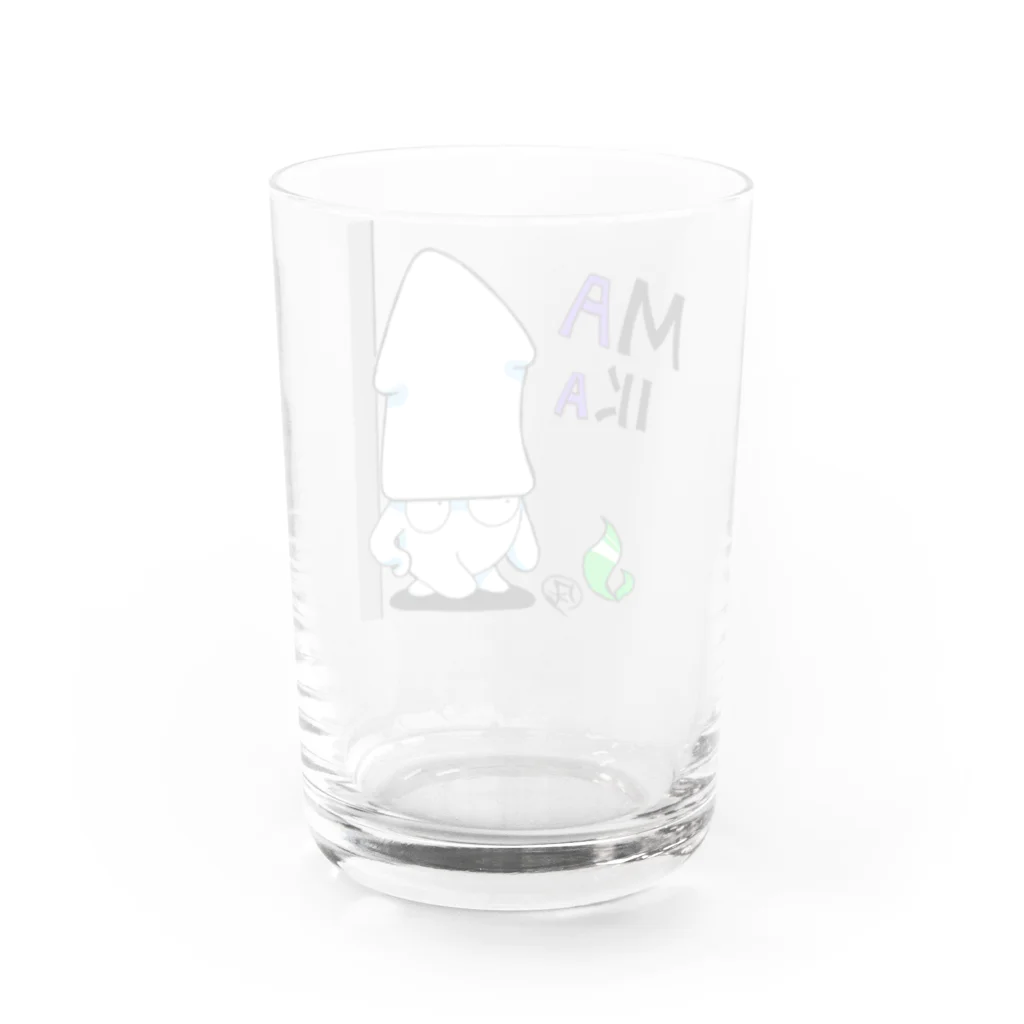 かぜすず　風（かぜすずふう）のまいかポーズ Water Glass :back