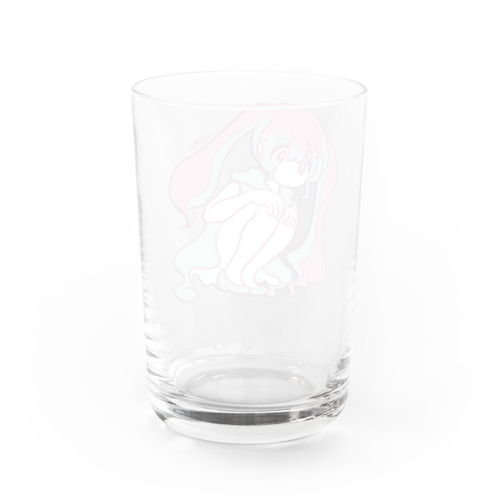 微々子(Viviko)のやわらかツインテ Water Glass :back