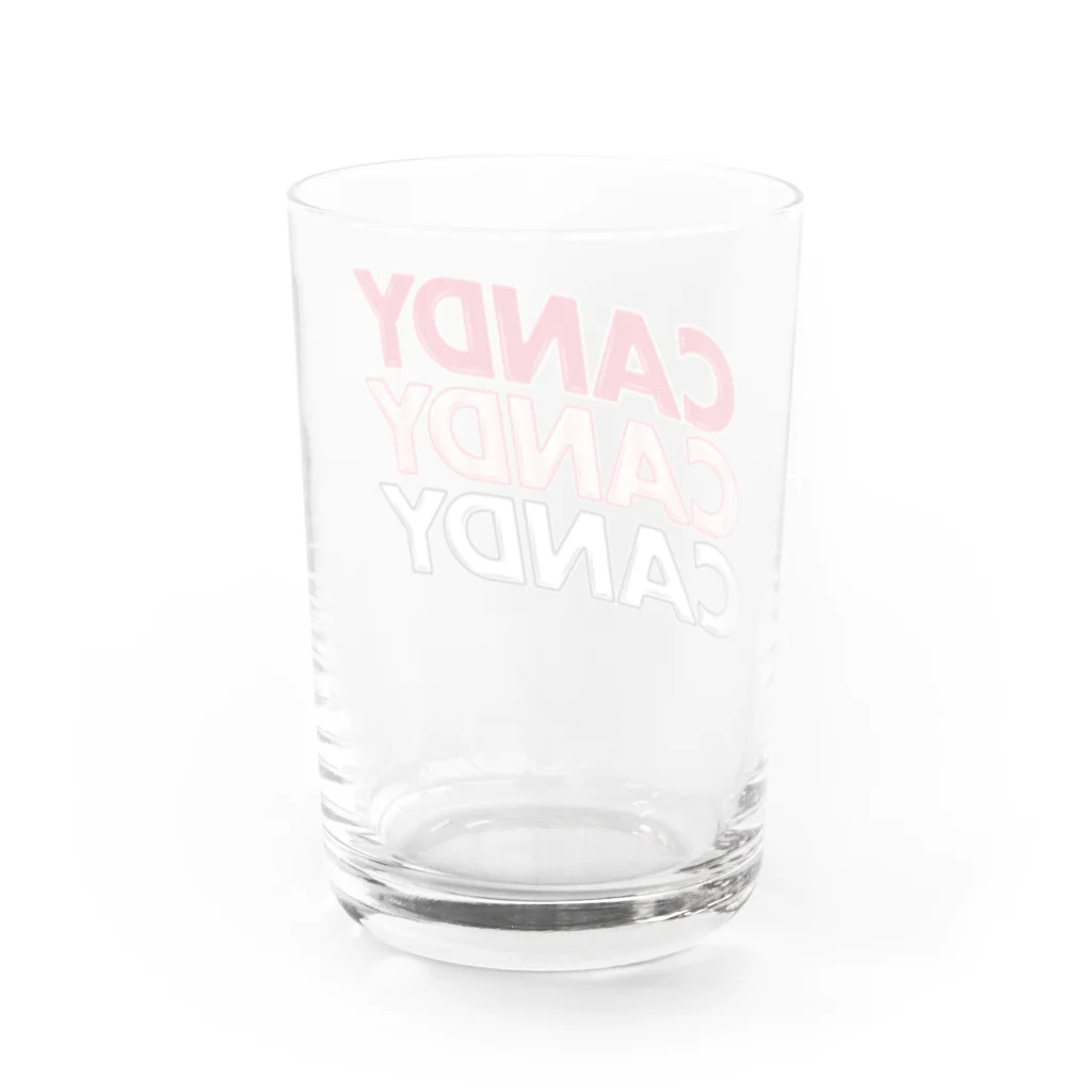 LONESOME TYPE ススのCANDY (RedApple) Water Glass :back