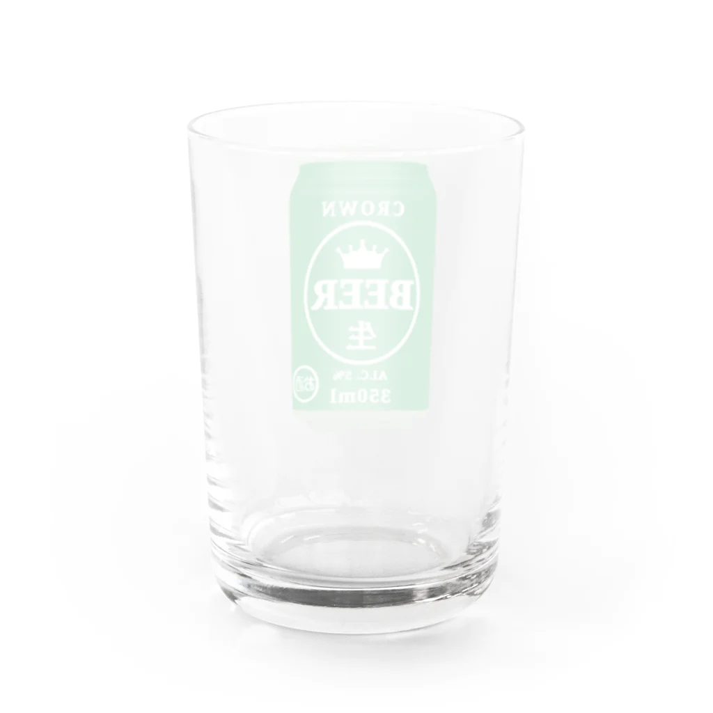 GREAT 7の缶ビール Water Glass :back