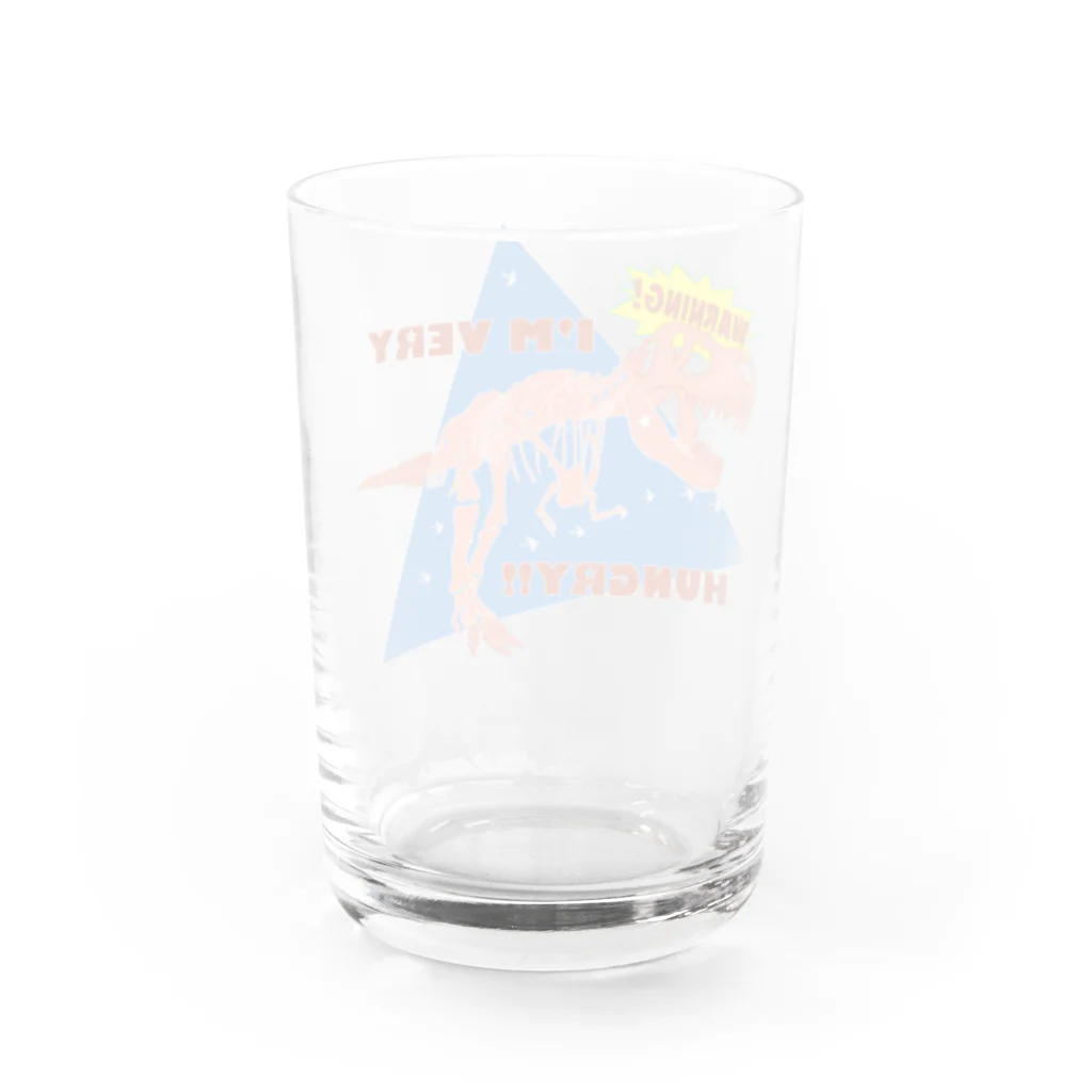 ばいたるBOXの空腹T-REX Water Glass :back