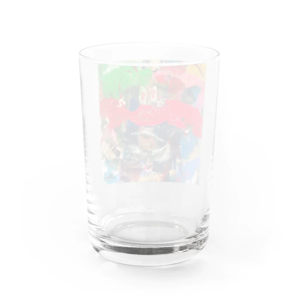 ○たこたこハウスのとぶカニ🦀くん Water Glass :back