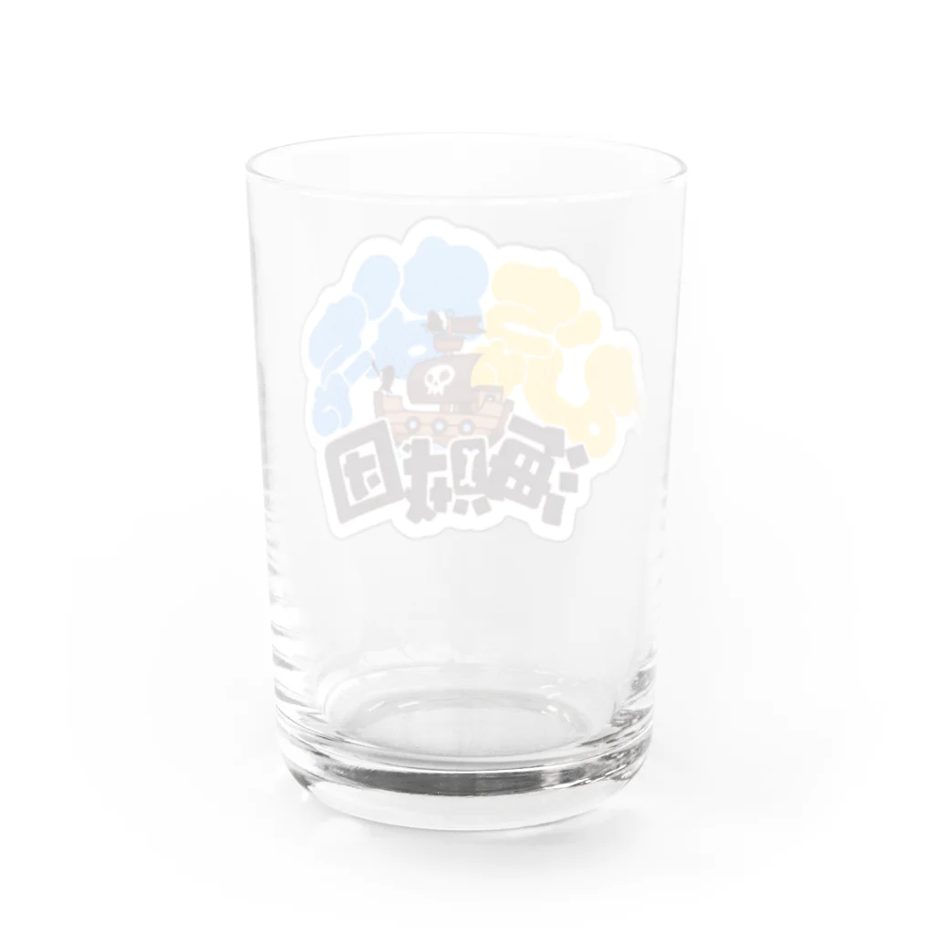 🏴‍☠️むちゃなちゃ海賊団🏴‍☠️のむちゃなちゃ海賊団 Water Glass :back