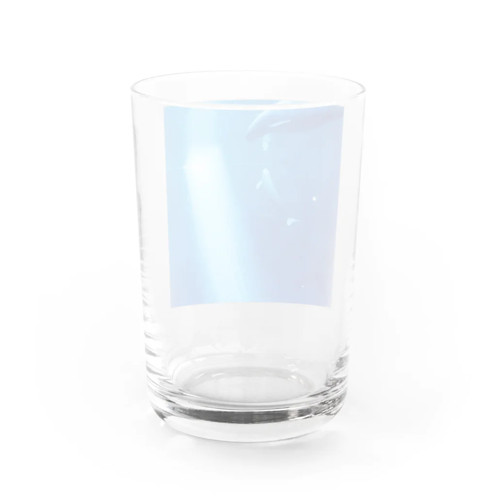 うさぎのSEA Water Glass :back