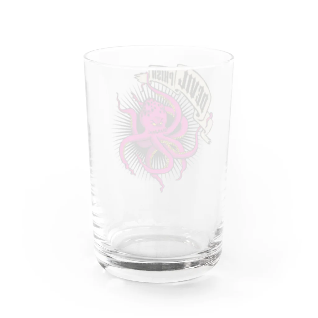 提供 tshopのデビルフィッシュ　リデザイン Water Glass :back