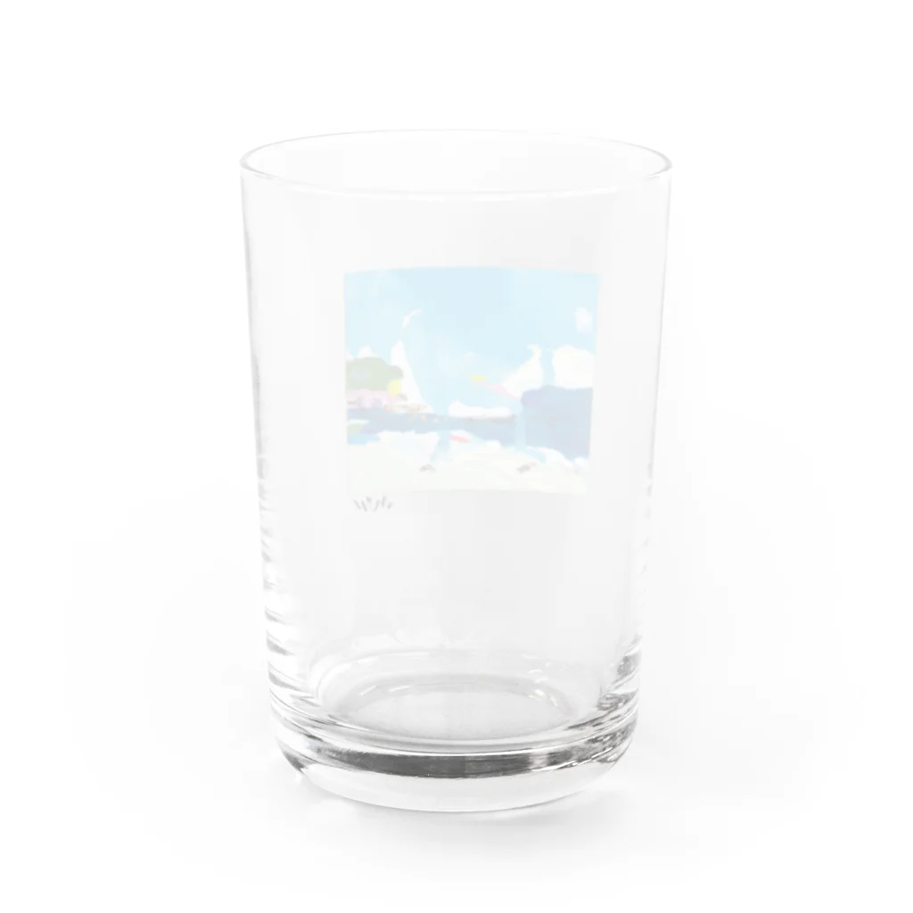 Miyuu WATANABEのPeaceful Place Water Glass :back