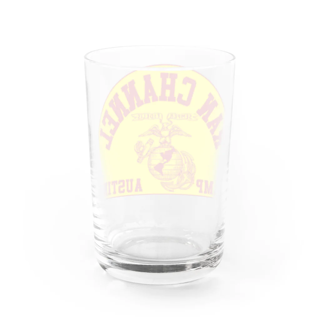 RAN CHANNELのCamp Austin Water Glass :back