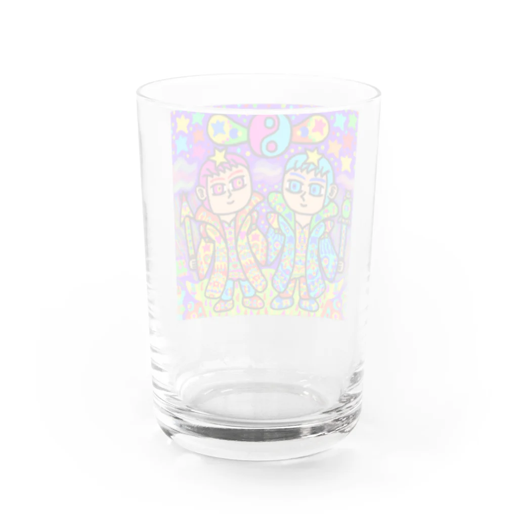 どりほぷのふたご座 Water Glass :back