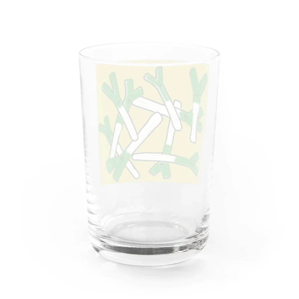 それいゆの生産者応援シリーズ（ねぎ） Water Glass :back